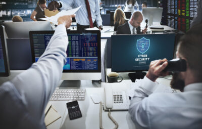 Cyber Security Protection Firewall Interface Concept